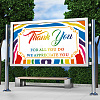 Easter Polyester Hanging Banner Sign AJEW-WH0190-062-7