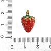304 Stainless Steel Enamel Pendants STAS-P402-02A-01-3