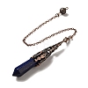 Natural Lapis Lazuli Dowsing Pendulum Big Pendants G-H285-06R-05-2