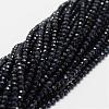 Natural Sapphire Bead Strands G-P270-2mm-23-2