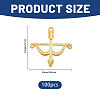 100Pcs Tibetan Style Alloy Pendants FIND-CA0010-59G-2