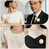 2Pcs Alloy Brooches JEWB-CP0001-58G-5