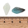 Natural Flower Amazonite Carved Pendants GG-CBA36AE-05C-3
