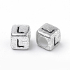 Plated Acrylic Beads PB43C9308-L-2