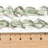 Natural Green Quartz Faceted Nugget Beads GG-CBA1668-C01-01-4