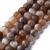 Natural Agate Beads Strands G-N326-98F-1