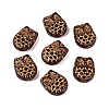 Owl Glass Beads GLAA-T025-65M-03-1