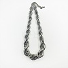 Alloy Twisted Rope Chain Necklaces for Women WG0EC2C-02-1