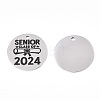 Non-Tarnish 201 Stainless Steel Pendants STAS-T064-38P-22-1