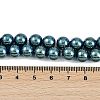 Electroplated Synthetic Magnetic Hematite Beads Strands G-G174-L01-5