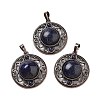Synthetic Blue Goldstone Pendants G-Q158-03A-R12-1