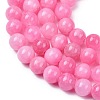 Natural Mashan Jade Beads Strands DJAD-8D-30-4