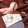 50Pcs Adhesive Wax Stamp Stickers DIY-CP0005-82C-4