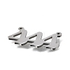 304 Stainless Steel Pendants STAS-D382-04D-P-2