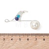 Faceted Round Natural Green Aventurine & Lapis Lazuli & Apatite Pendants PALLOY-TA00409-3