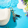 1Pc Resin Letter Keychains KEYC-TADJ0001-09F-5