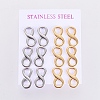 304 Stainless Steel Stud Earrings EJEW-I235-09-4