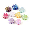 UV Plating Opaque Acrylic Beads SACR-T018-30M-2