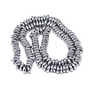 Electroplate Non-magnetic Synthetic Hematite Beads Strands G-T061-42J-2