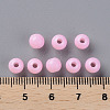 Opaque Acrylic Beads X-MACR-S370-C6mm-A01-4