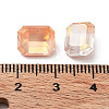 Electroplate Glass Rhinestone Cabochons RGLA-M016-A02-AM-3
