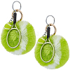 Polyester Pendant Decorations AJEW-WH20020-617E-1