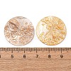 Natural Yellow Shell Carved Cabochons SHEL-G024-01B-3