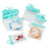 24Pcs 3 Styles Transparent EVA Resealable Bags with Rings ABAG-TA0002-27-2