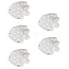 5Pcs Handmade Porcelain Beads PORC-TADJ0001-05J-1