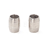 304 Stainless Steel Spacer Beads STAS-R065-80G-01B-2