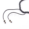 Adjustable Nylon Cord Braided Bead Bracelets BJEW-JB06023-01-3