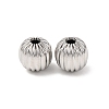 Textured 304 Stainless Steel Beads STAS-I358-11P-04-1
