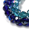 Electroplate Glass Beads Strands EGLA-A034-T6mm-I-2