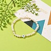 Natural Pearl Beads Stretch Bracelets BJEW-JB05539-03-3