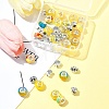 DIY Tibetan Style Alloy & Resin European Beads Making Finding Kits DIY-FS0006-78B-8