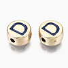 Alloy Enamel Beads X-ENAM-S122-029D-RS-2