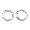 Zinc Alloy Spring Gate Rings AL-CBAC079-07P-1