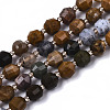 Natural Ocean Jasper Beads Strands G-N328-018-1