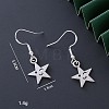 Brass & Alloy Dangle Earrings FS-WG95800-09-1