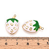 304 Stainless Steel Enamel Pendants STAS-T068-05B-3