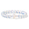 Opalite Round Beads Stretch Bracelets YG0612-15-1
