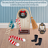 Christmas Theme Mini Display Decoration Kit AJEW-WH0291-32-7