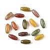 Baking Paint Glass Beads DGLA-G004-02H-1