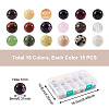 270Pcs 18 Colors Natural & Synthetic Gemstone Beads G-YS0001-09-3