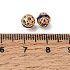 Brass Rhinestone Beads RB-K001-01G-03-2
