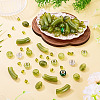 90Pcs 5 Styles Mixed Shapes Imitation Gemstone Acrylic Beads OACR-TA0004-68-6