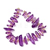 Natural Quartz Crystal Beads Strands G-F800-E-3