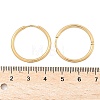 Ion Plating(IP) 304 Stainless Steel Huggie Hoop Earrings EJEW-F111A-25mm-G-3