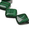 Synthetic Malachite Beads Strands G-B071-B01-01-3