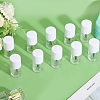 Globleland Transparent Glass Nail Polish Empty Bottle MRMJ-GL0001-18-5